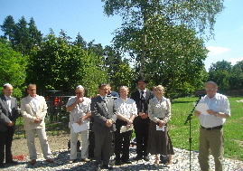 Judischer Friedhof in Frankfurt (Oder), Offnungzeremonie 26.06.2011